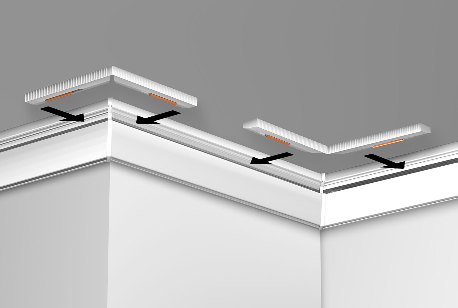 Artiteq Combi Rail Pro Light Kupplungsstück abgewinkelt