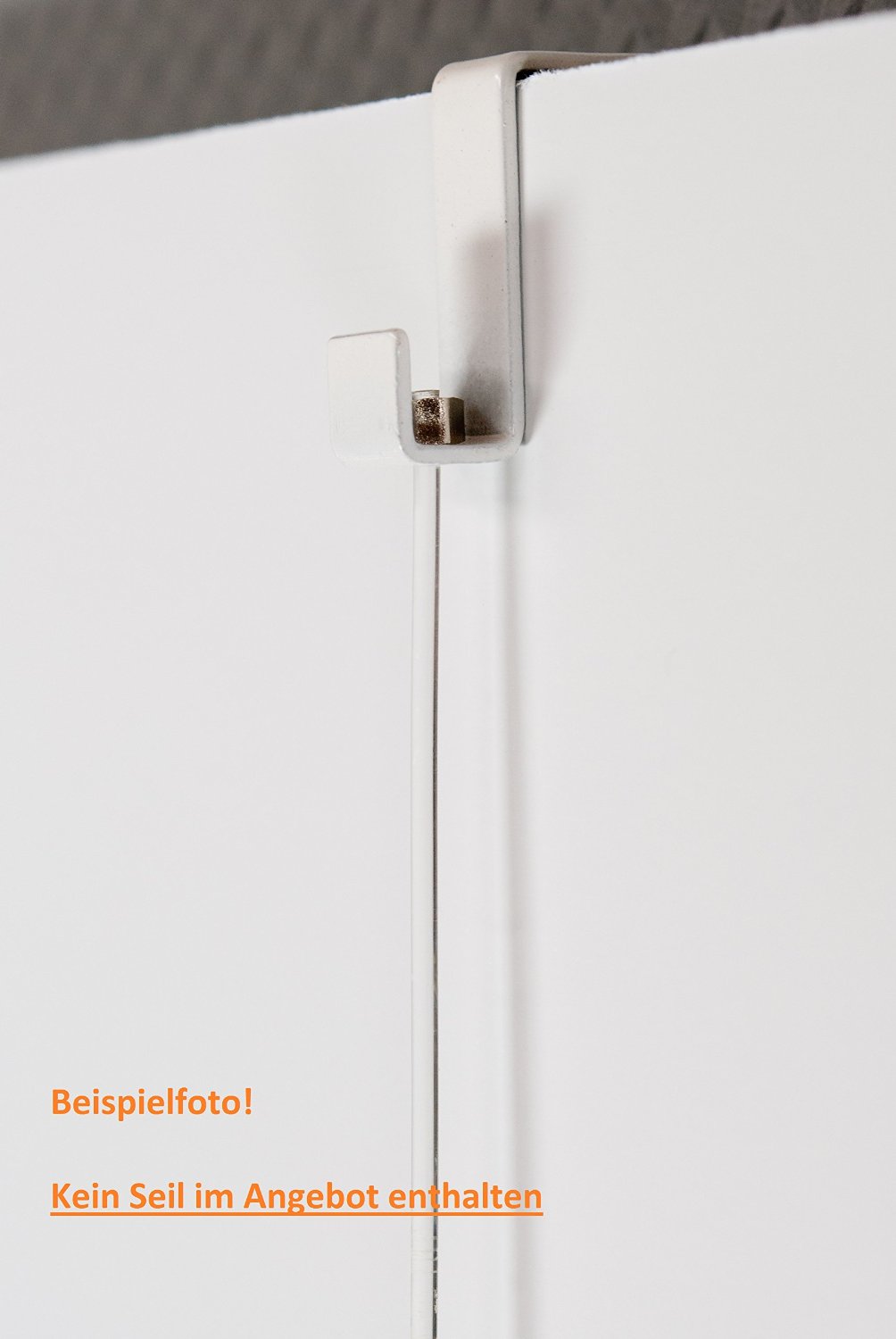 Stellwandhaken an Wand