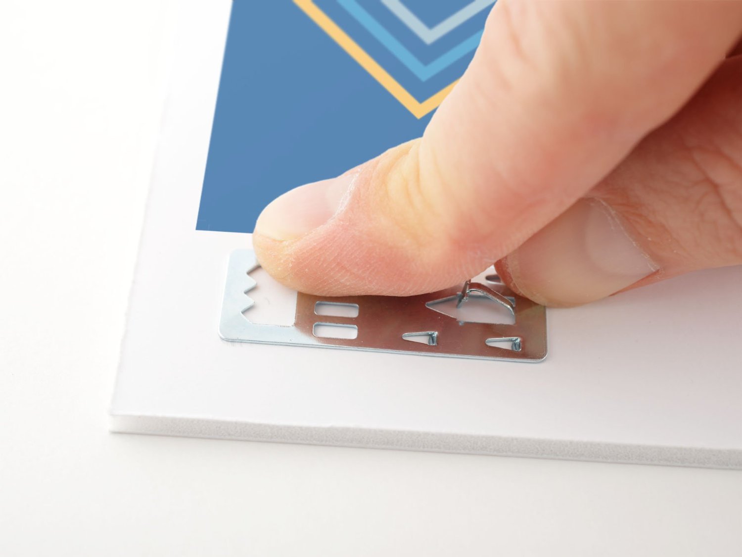 Aufhänger für Kapa Leichtschaumplatten1 Aufhänger Kapa Platten