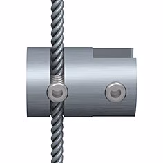 Einzel-Klemme für Diplays, 3-6 mm Stärke