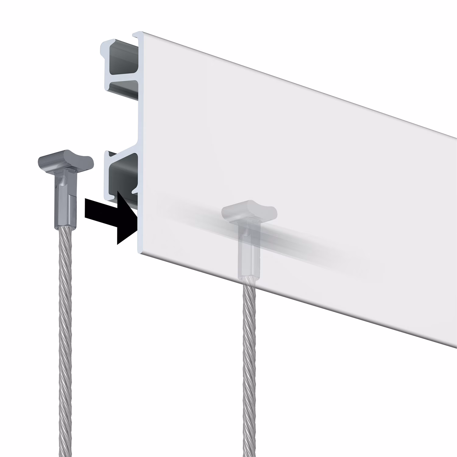 Bilderschienensystem Schwerlast Set