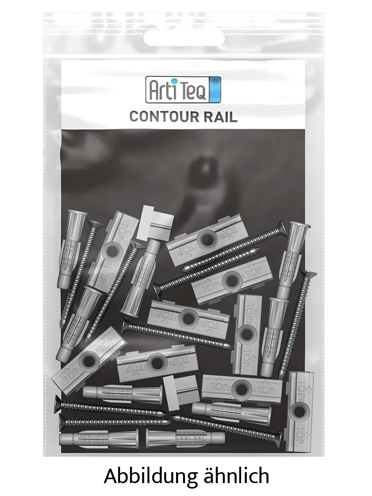Montageset für Contour Rail Bilderschienen 