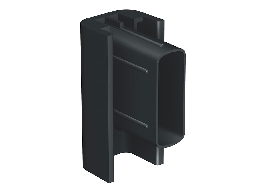 Artiteq Endkappe Click Rail schwarz Artiteq Endkappe Click Rail schwarz