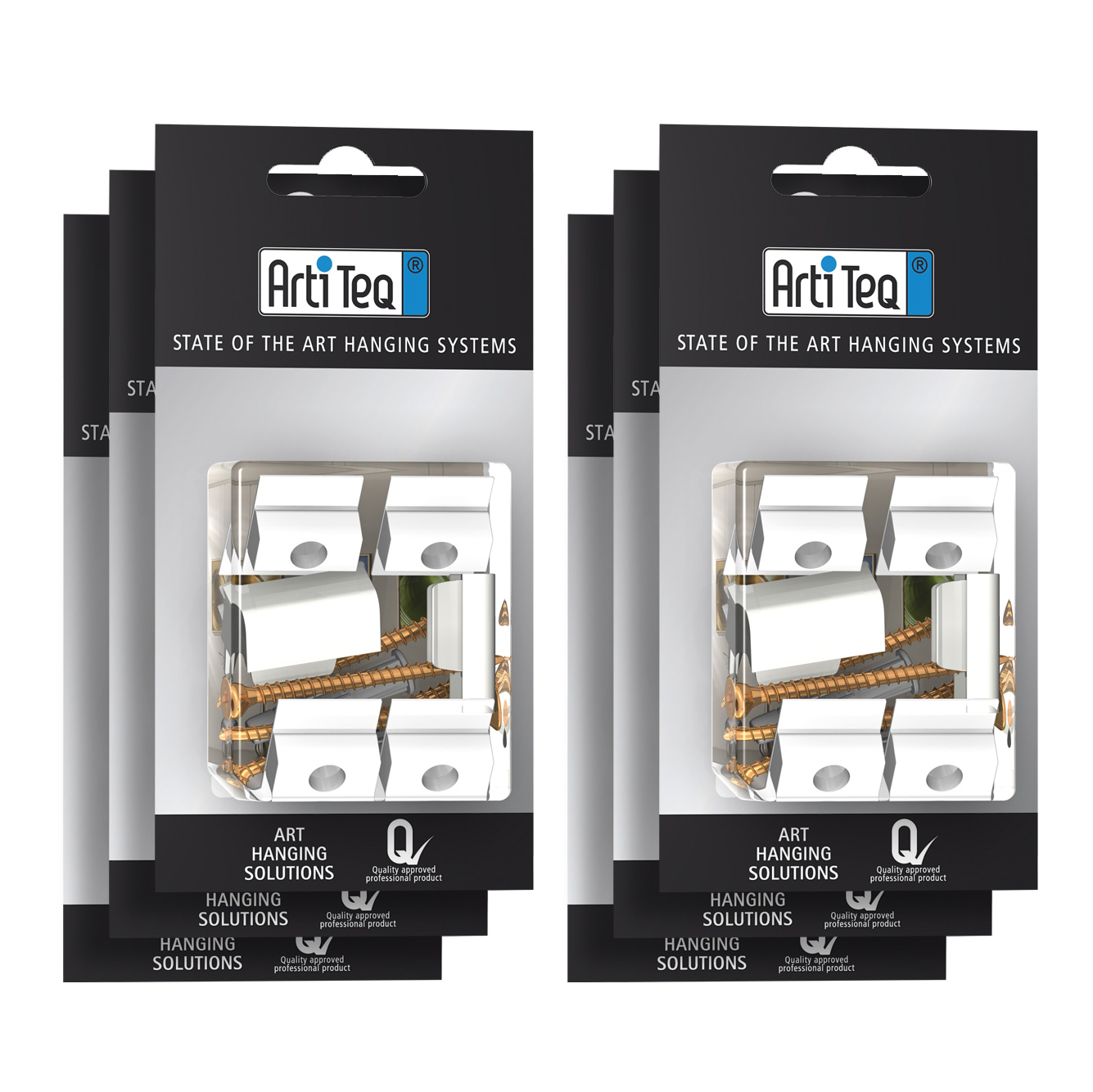 Artiteq Blister Art 5 Click Connect 6x Schraube Duebel 6er Pack Artiteq Blister Art 5 Click Connect 6x Schraube Duebel 6er Pack