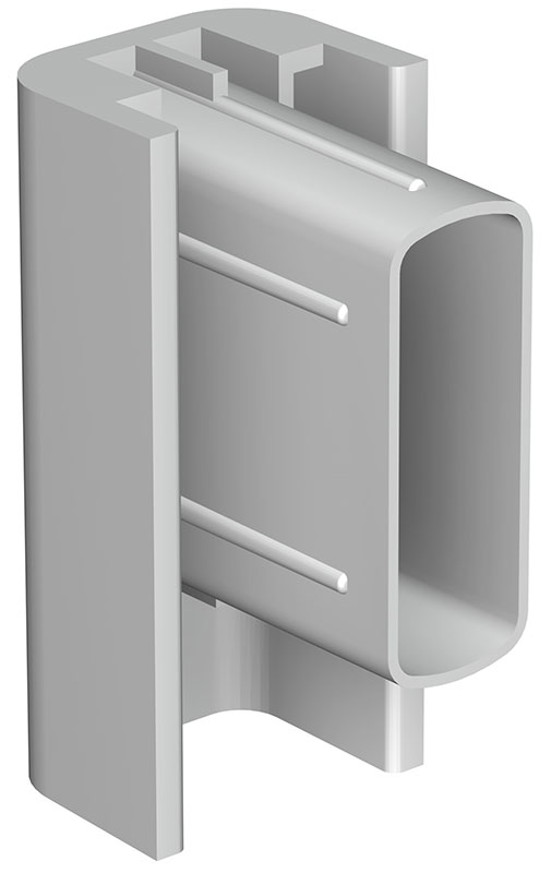 Artiteq Endkappe Click Rail grau Artiteq Endkappe Click Rail grau