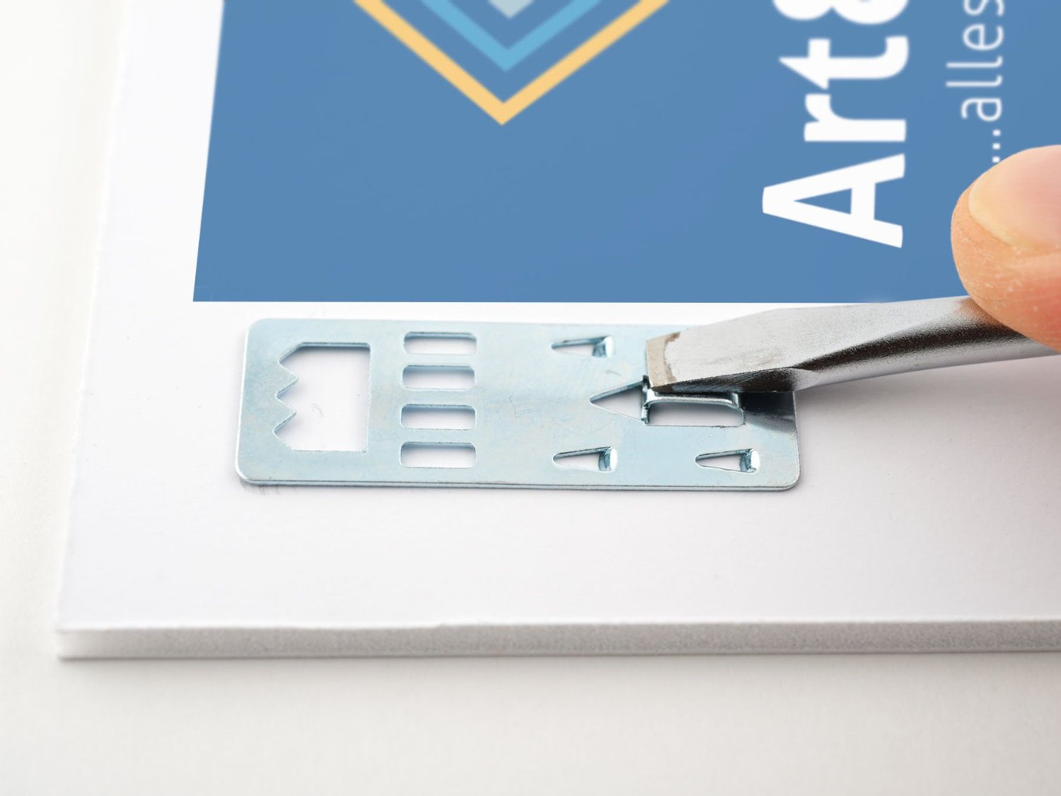 Aufhänger für Kapa Leichtschaumplatten2 Aufhänger Kapa Platten