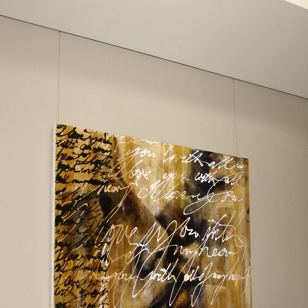 Deckenschiene Shadowline Drywall, Detail