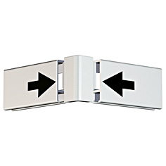 Bilderschienen Eckverbinder Anwendung