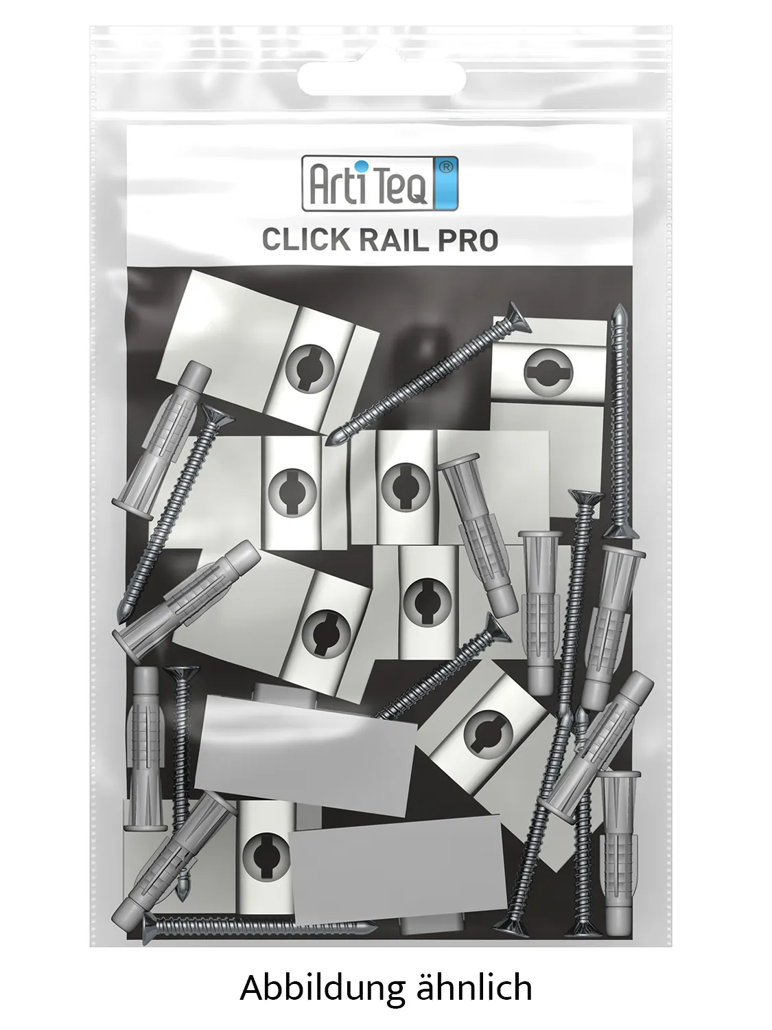 Befestigungsmaterial Click Rail Pro im Set
