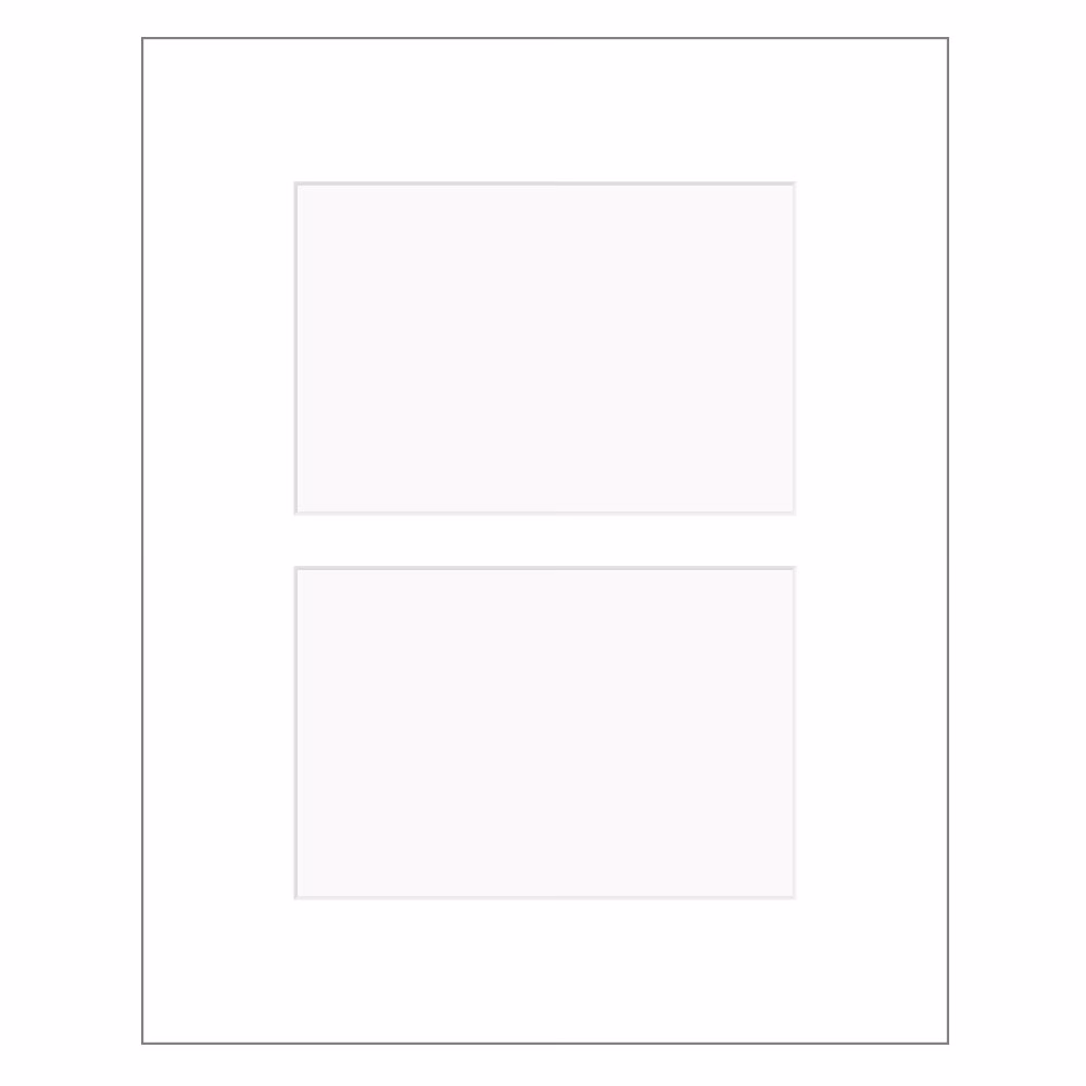 Mehrfachpasspartout Nielsen Hellweiss 24x30 2x10x15 Mehrfachpasspartout Nielsen Hellweiss 24x30 2x10x15