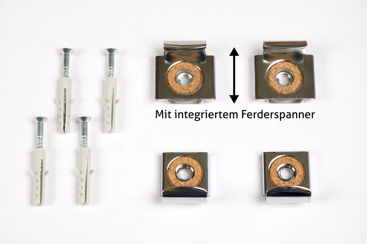Spiegelklammern, Spiegelbefestigung