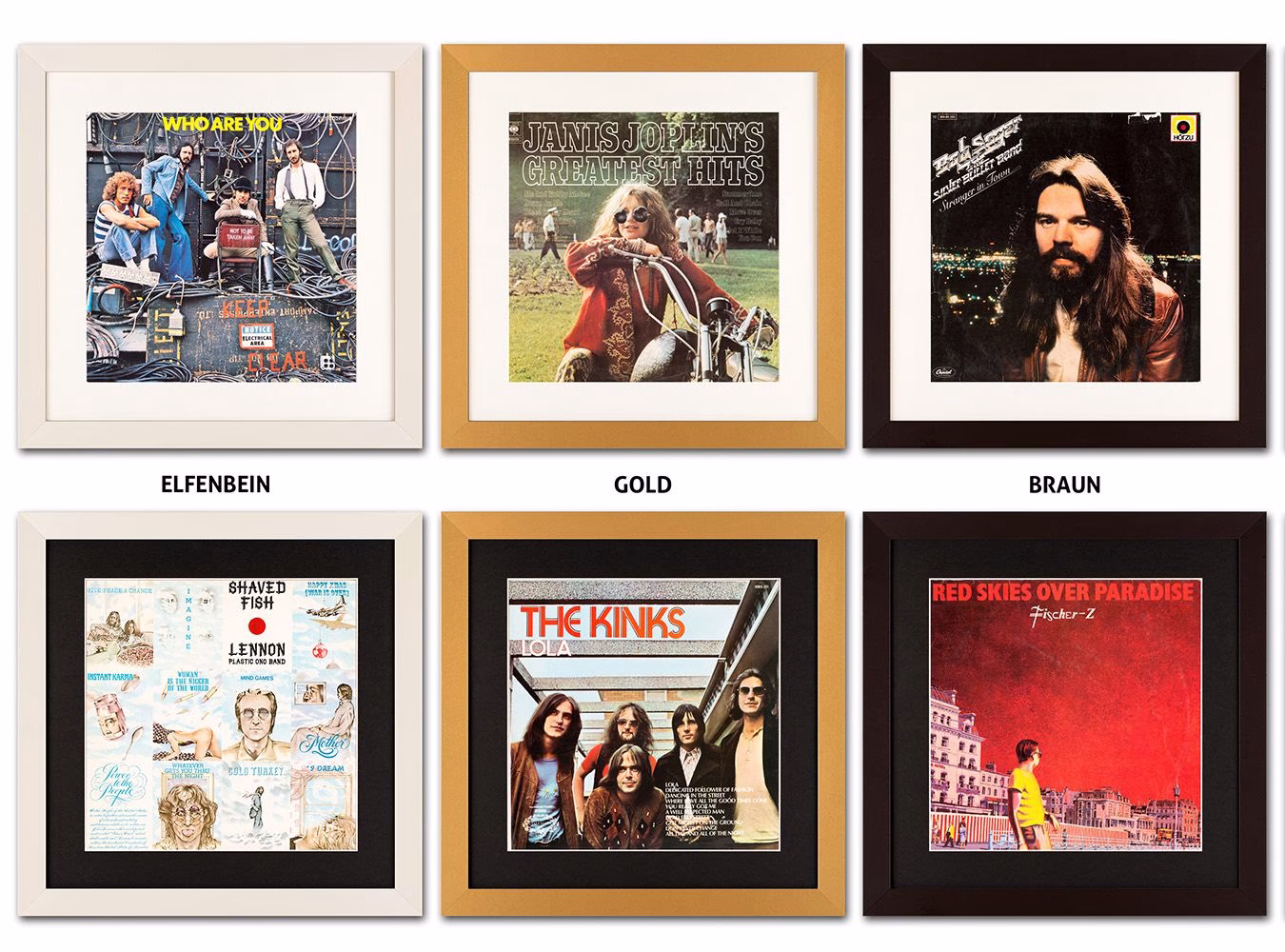 Schallplatten Varianten Beispiele Schallplatten Varianten Beispiele
