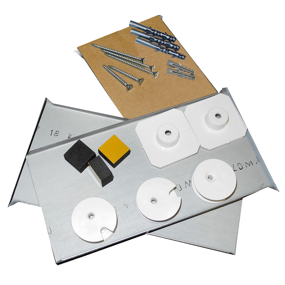Spiegelbefestigung ED3G bis 2 6 m 36 kg Standard Set Spiegelbefestigung ED3G bis 2 6 m 36 kg Standard Set