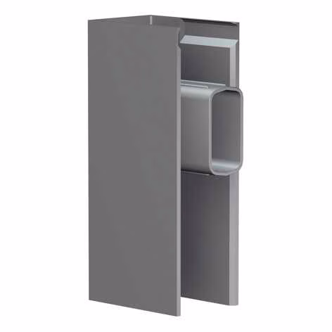 Artiteq - Endkappe Click Rail Pro grau