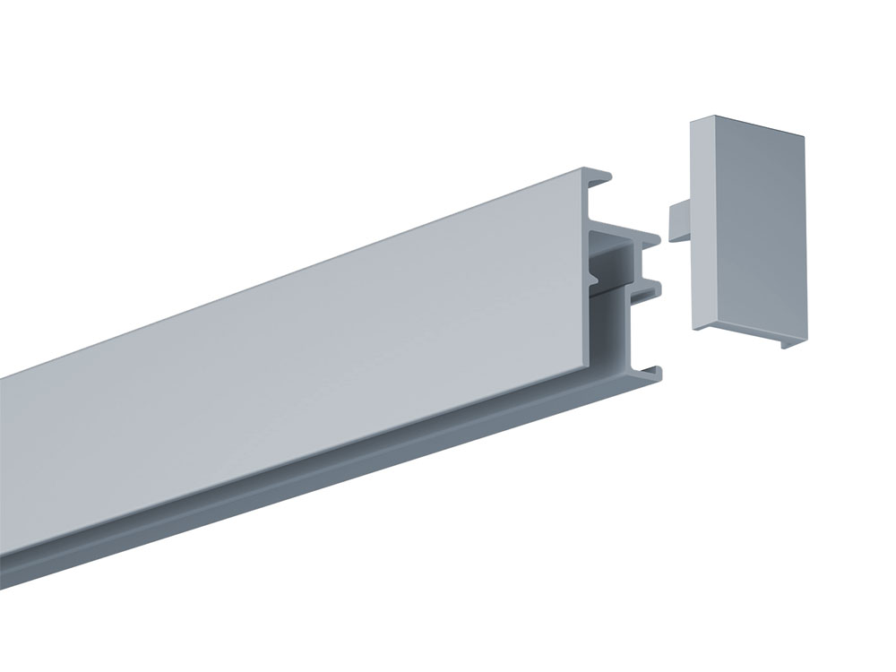 Bilderschiene Newly R20 Allround silber
