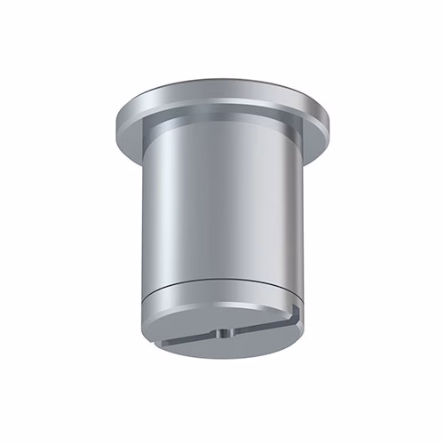 Deckenhalter für 1,2 mm Stahlseil mit Gleiter, Detail