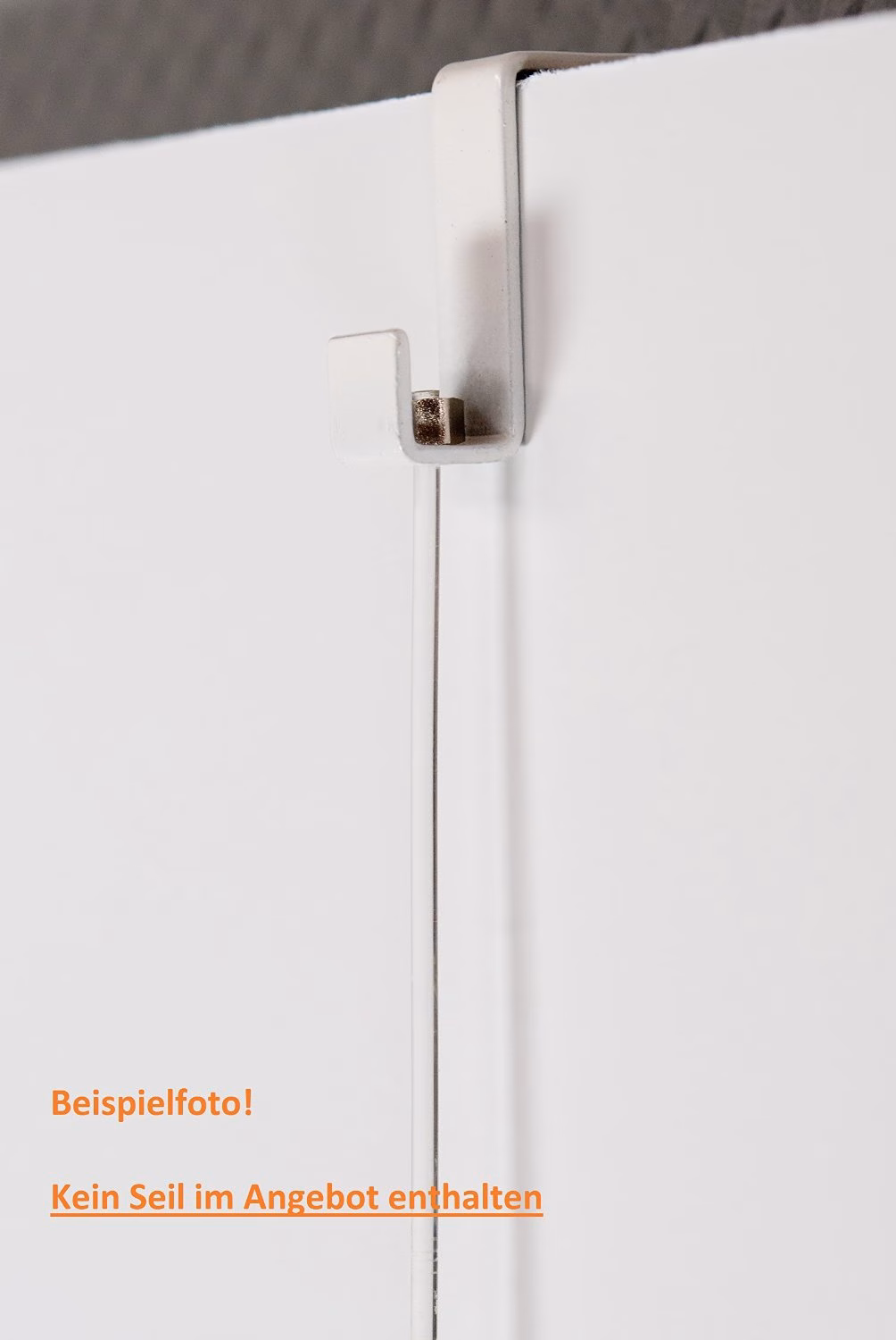 Stellwandhaken an Wand