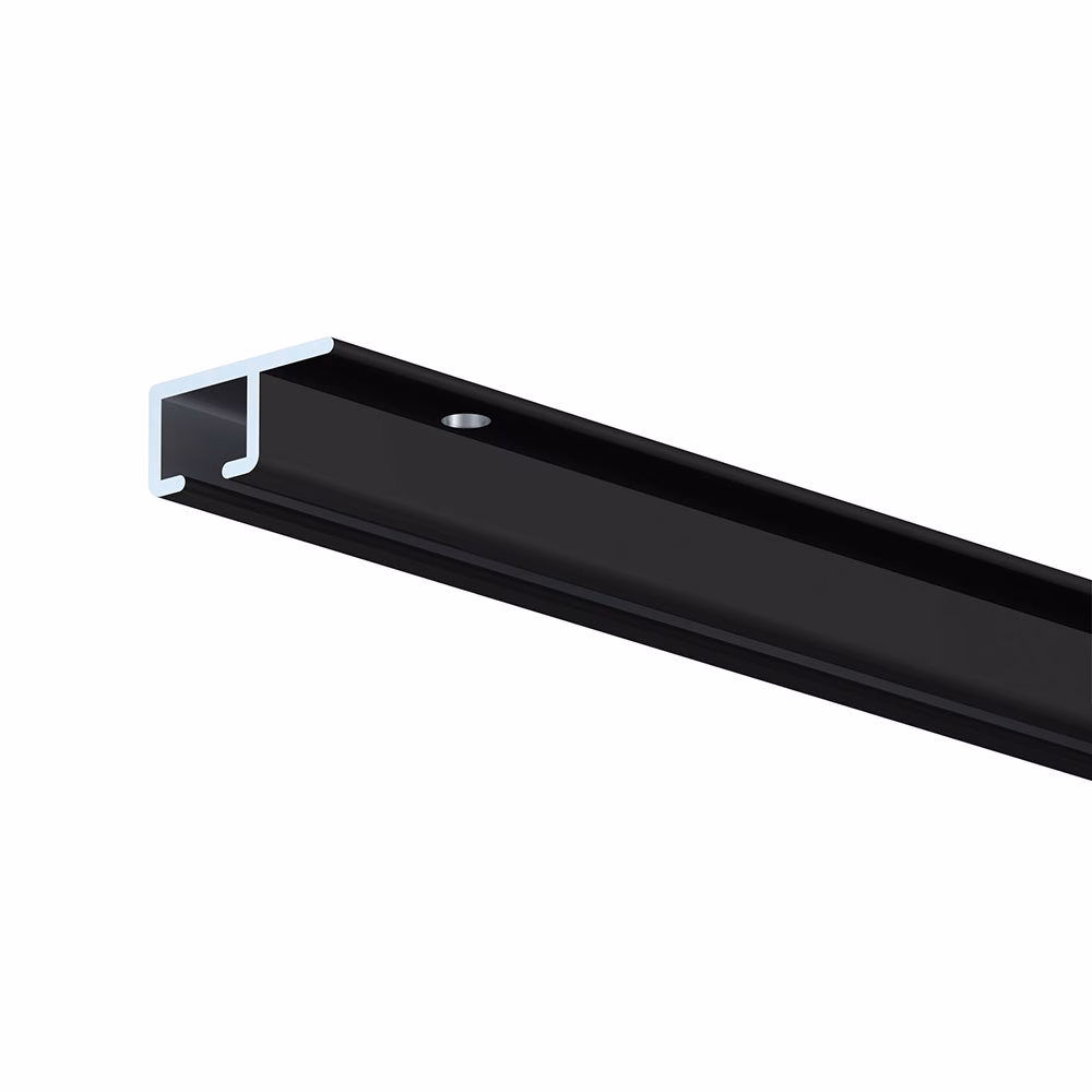 Bilderschiene-Deckenschiene-Top-Rail-schwarz