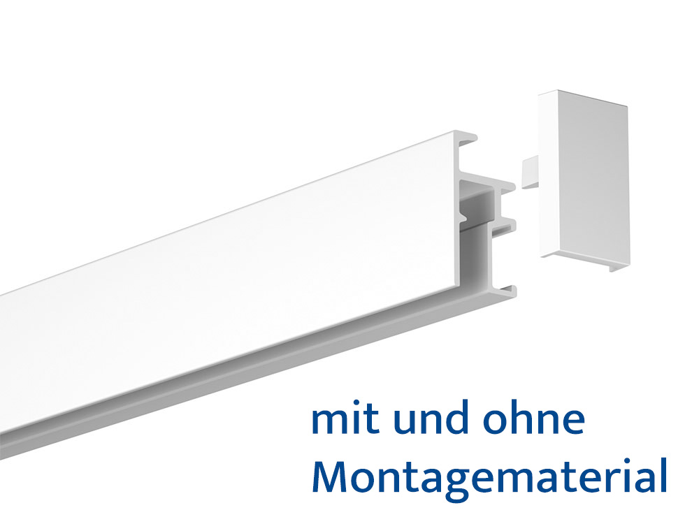 Bilderschiene Newly R20 Allround Weiss Galerieschiene Newly R20 ALLROUND in Weiß