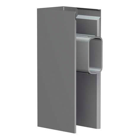 Artiteq Endkappe Click Rail Pro grau