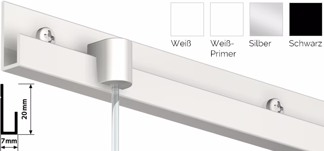 Classic Rail Bilderschiene von Artiteq Classic Rail Bilderschiene von Artiteq