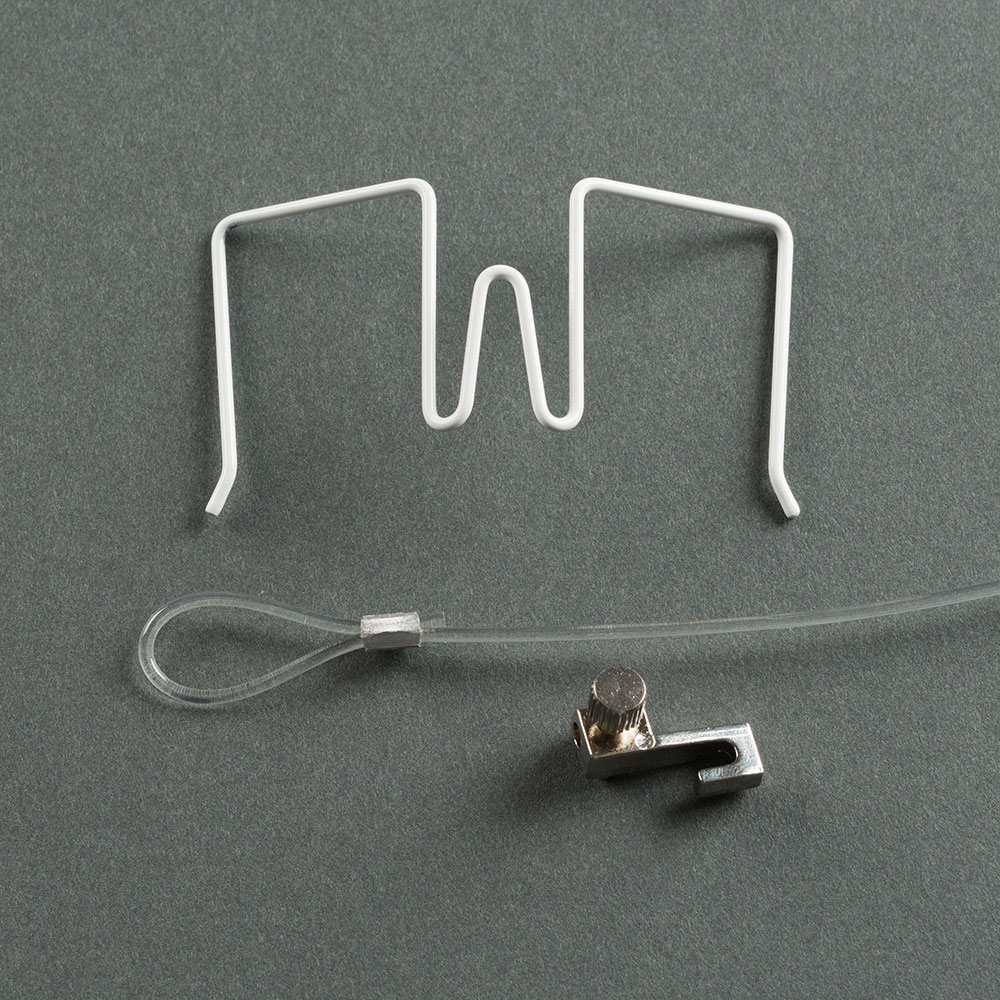 Stellwandhaken Flex Set weiss 11 30 mm Stellwandhaken Flex Set weiß, 11 30 mm