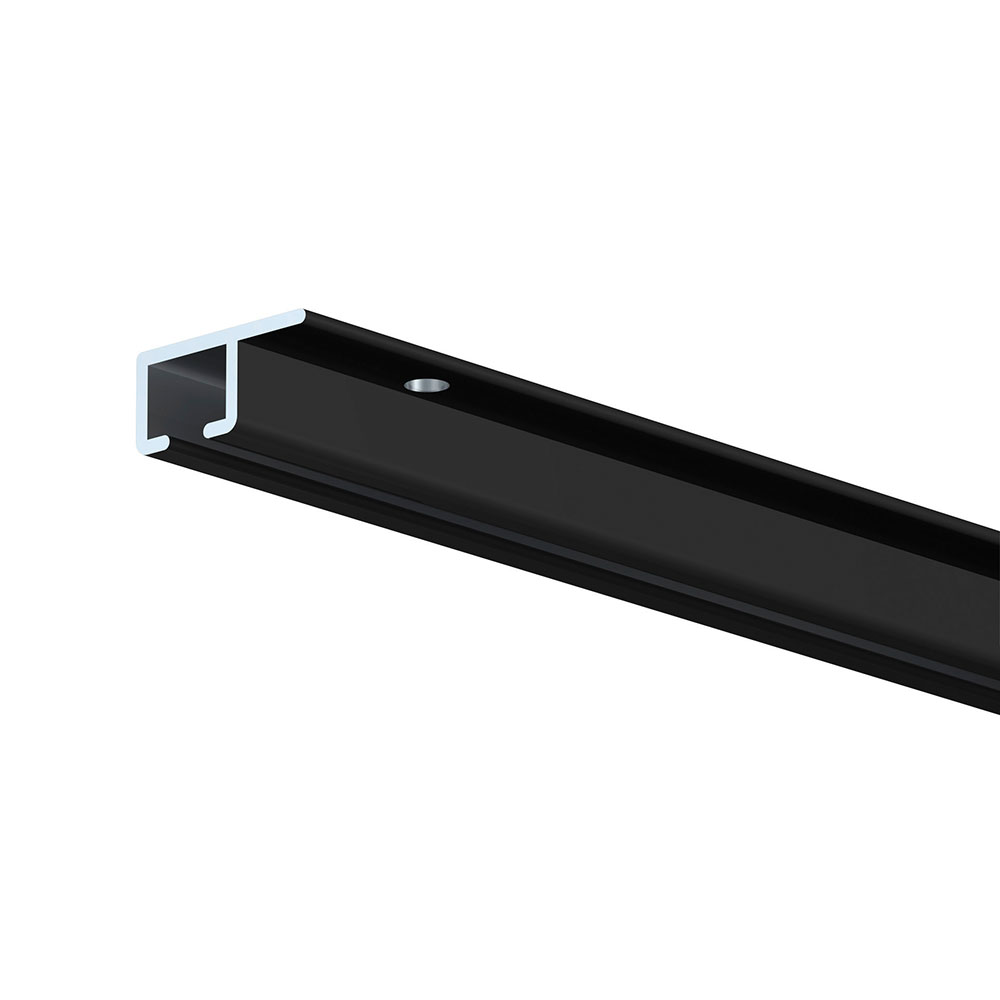 Bilderschiene Deckenschiene Top Rail schwarz