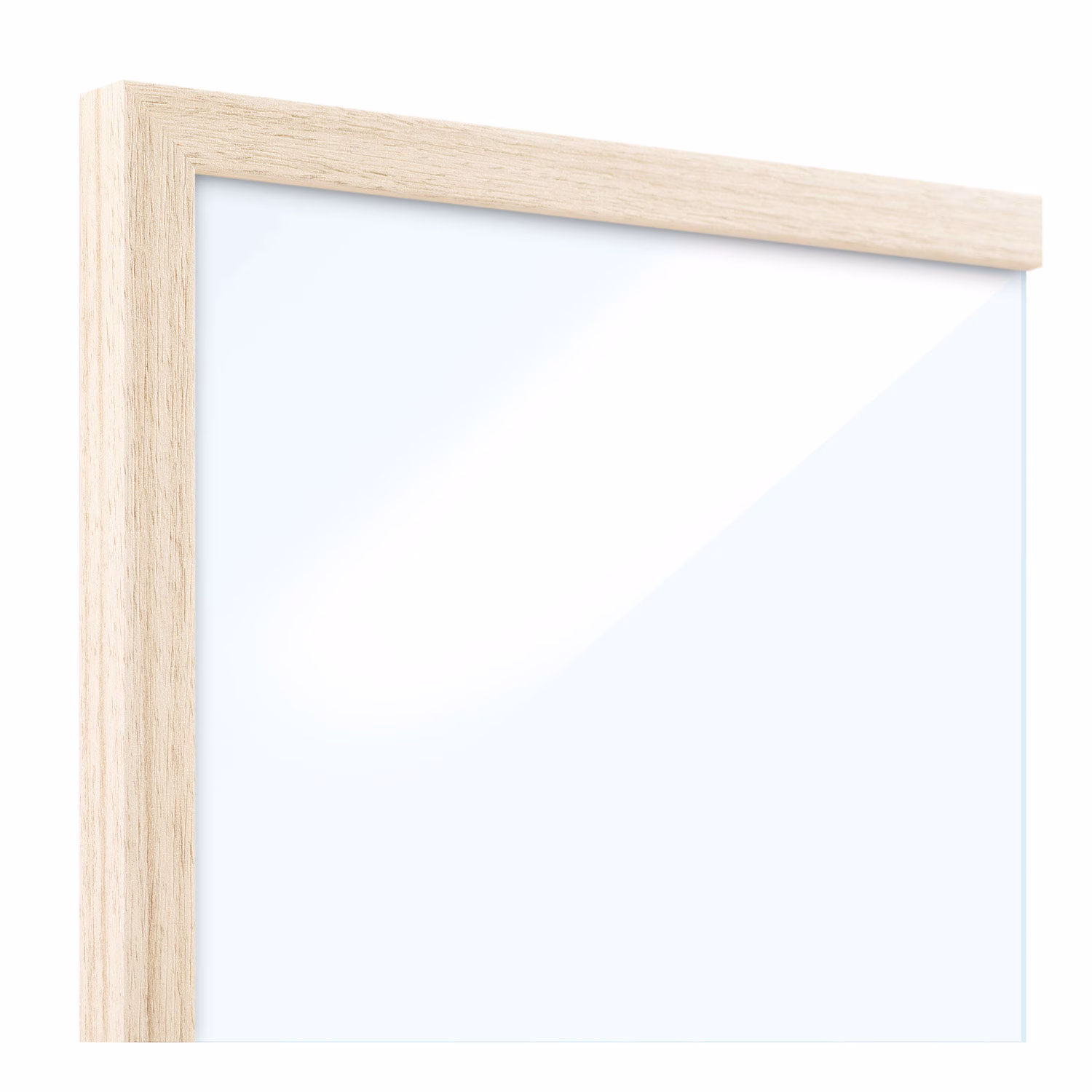 Bilderrahmen Holz Vancouver schmal Sand Ecke