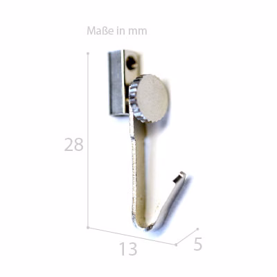 Bilderhaken 2 kg für Bilderschienen-Seile