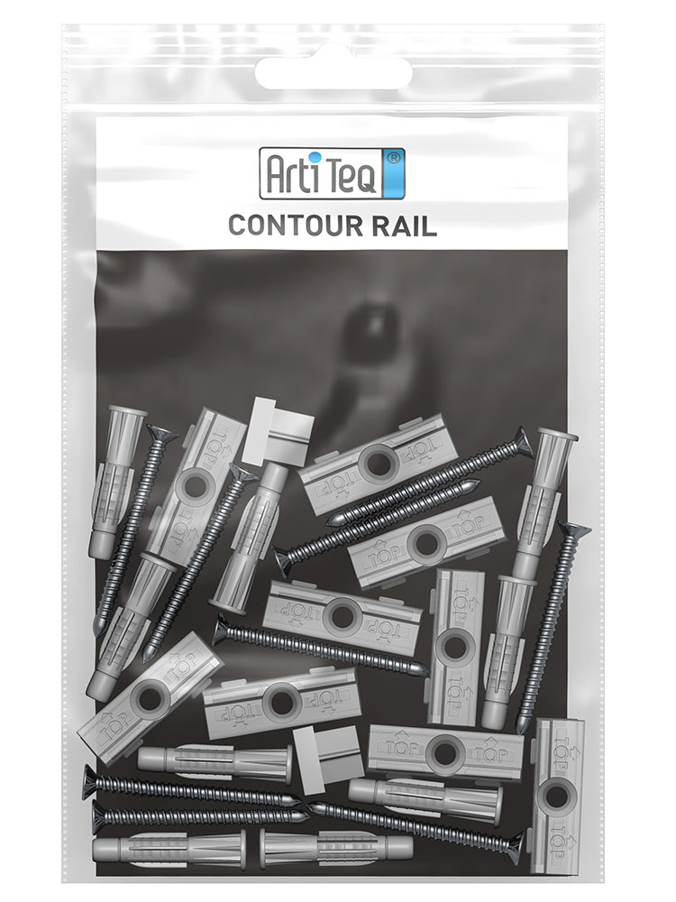 Montagematerial Galerieschiene Contour Rail
