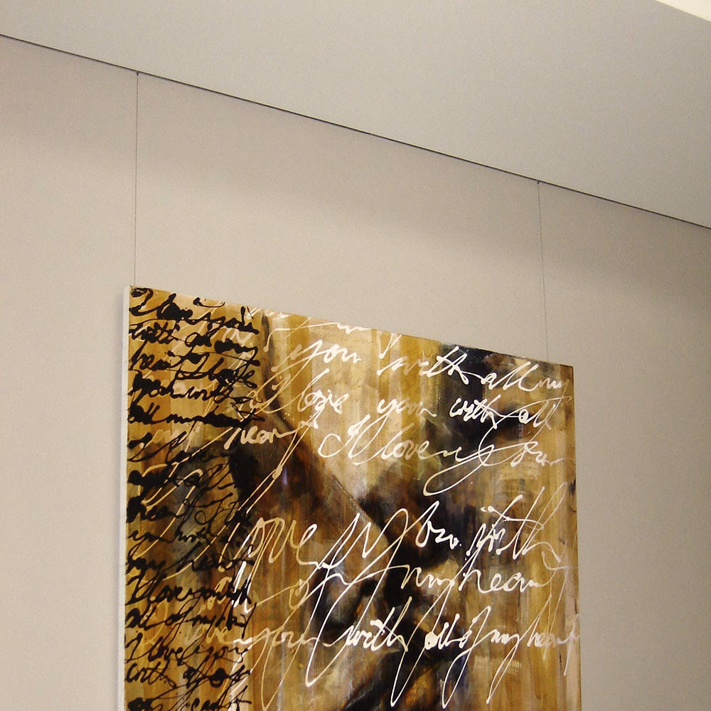 Deckenschiene Shadowline-Drywall, Detail
