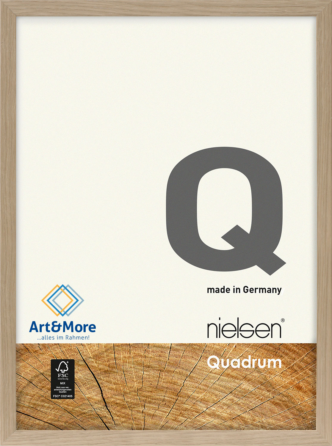 Holz Bilderrahmen Nielsen Quadrum Eiche Holz Bilderrahmen Nielsen Quadrum Eiche
