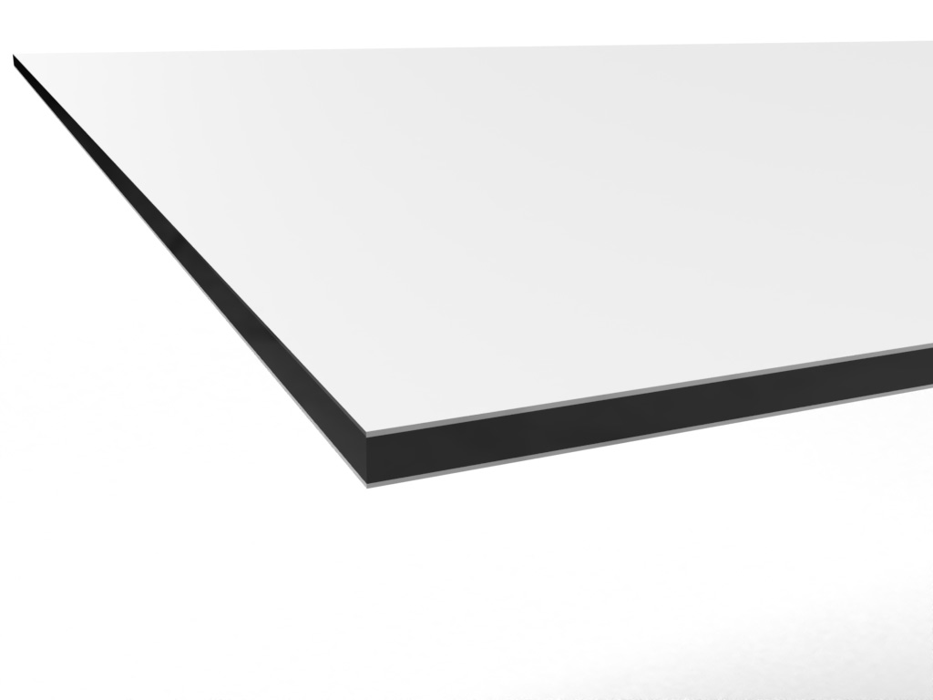 Alu Dibond im Zuschnitt Detail