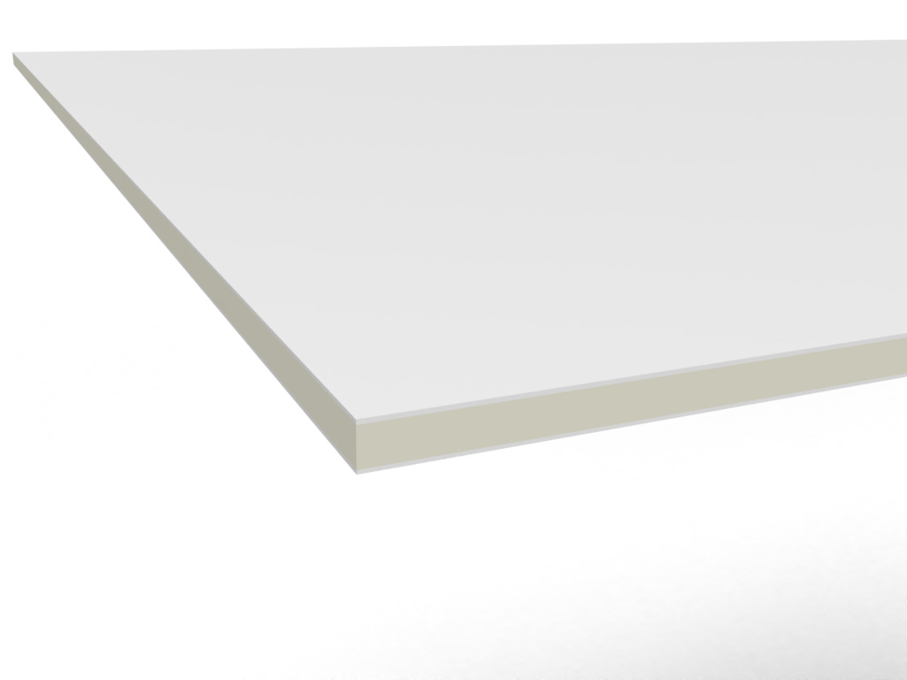 Foam Board im Zuschnitt Detailansicht