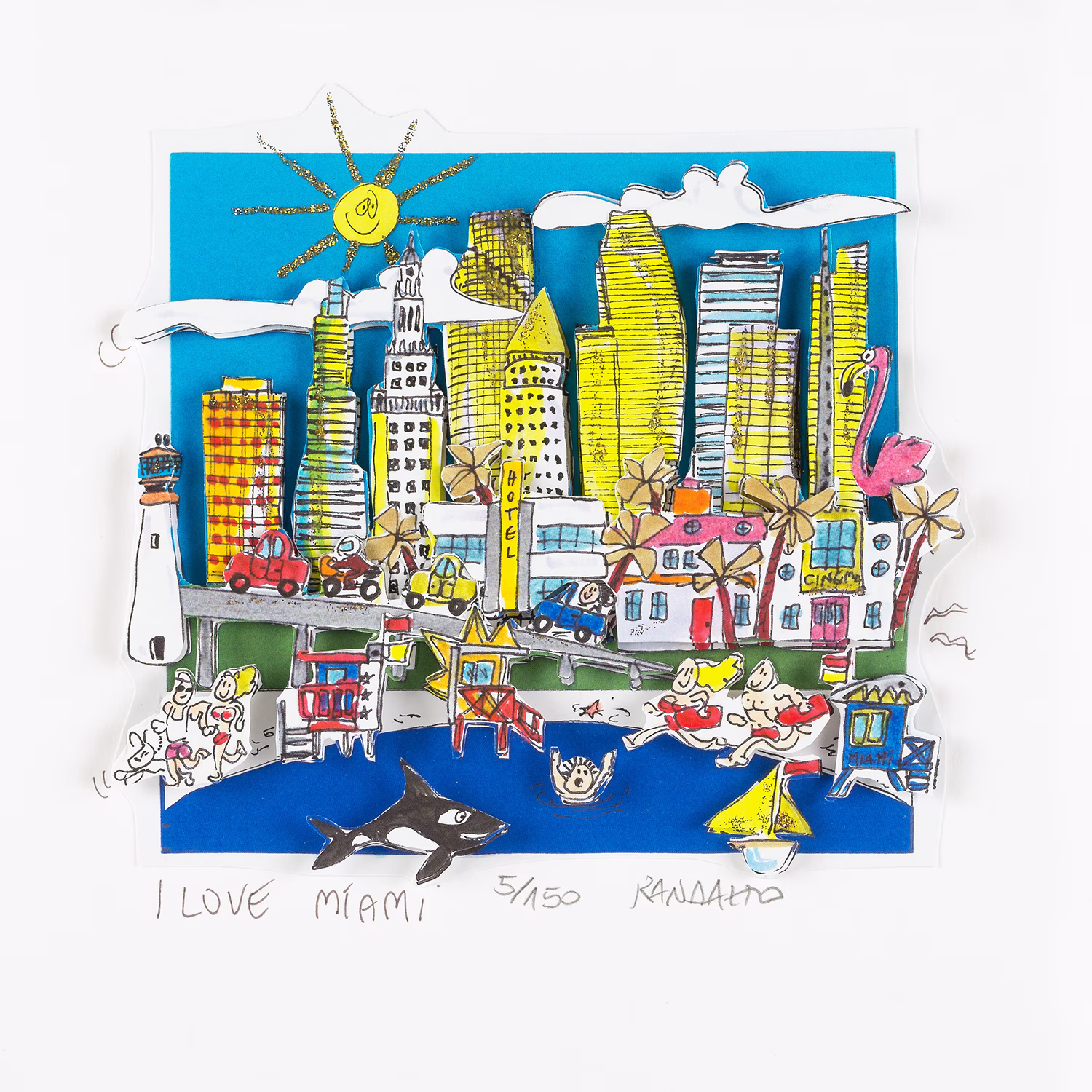 paolo randazzo 3d grafik i love miami motiv paolo randazzo 3d grafik i love miami motiv