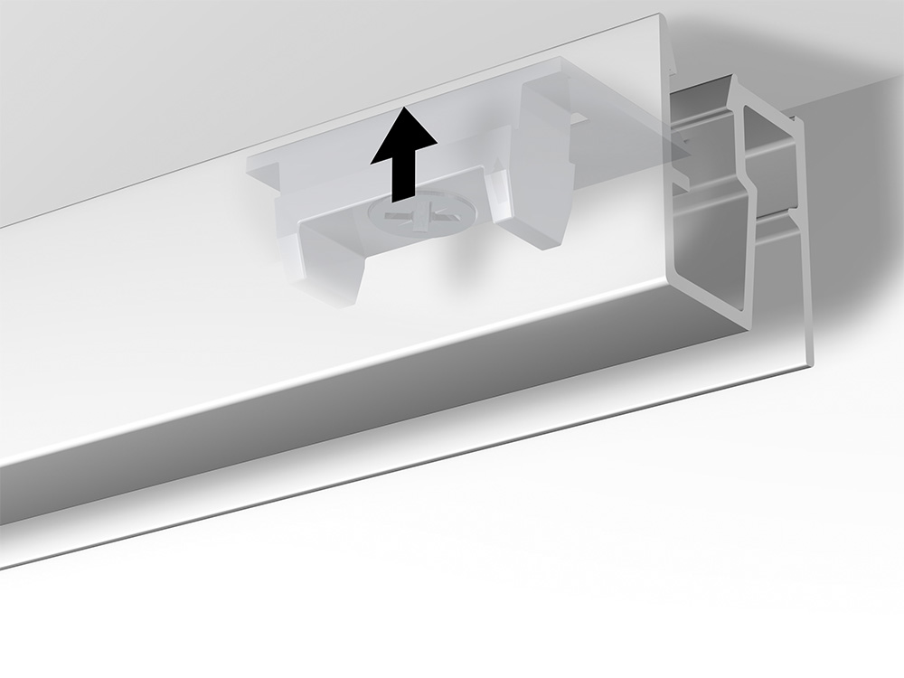 Newly Montageclip für R40 up Anwendung